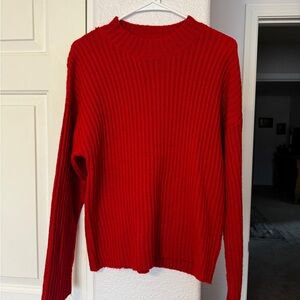 Red women’s sweater